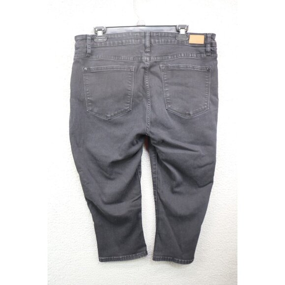 Judy Blue Capri Fit Black Denim Jeans-Size 15/32-Stretchy - Picture 10 of 13